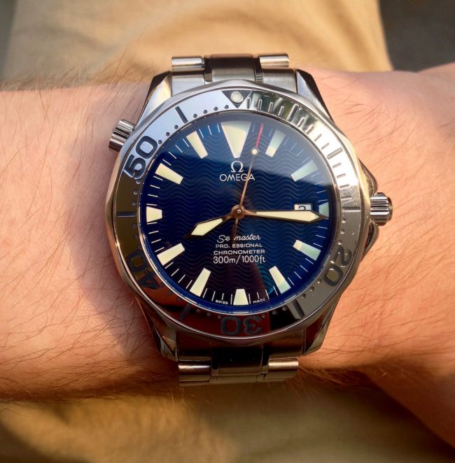 Omega Seamaster ref 2255.80.00 "Electric Blue"